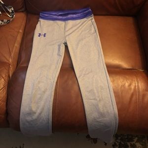 Girls Under Armour yoga pants
